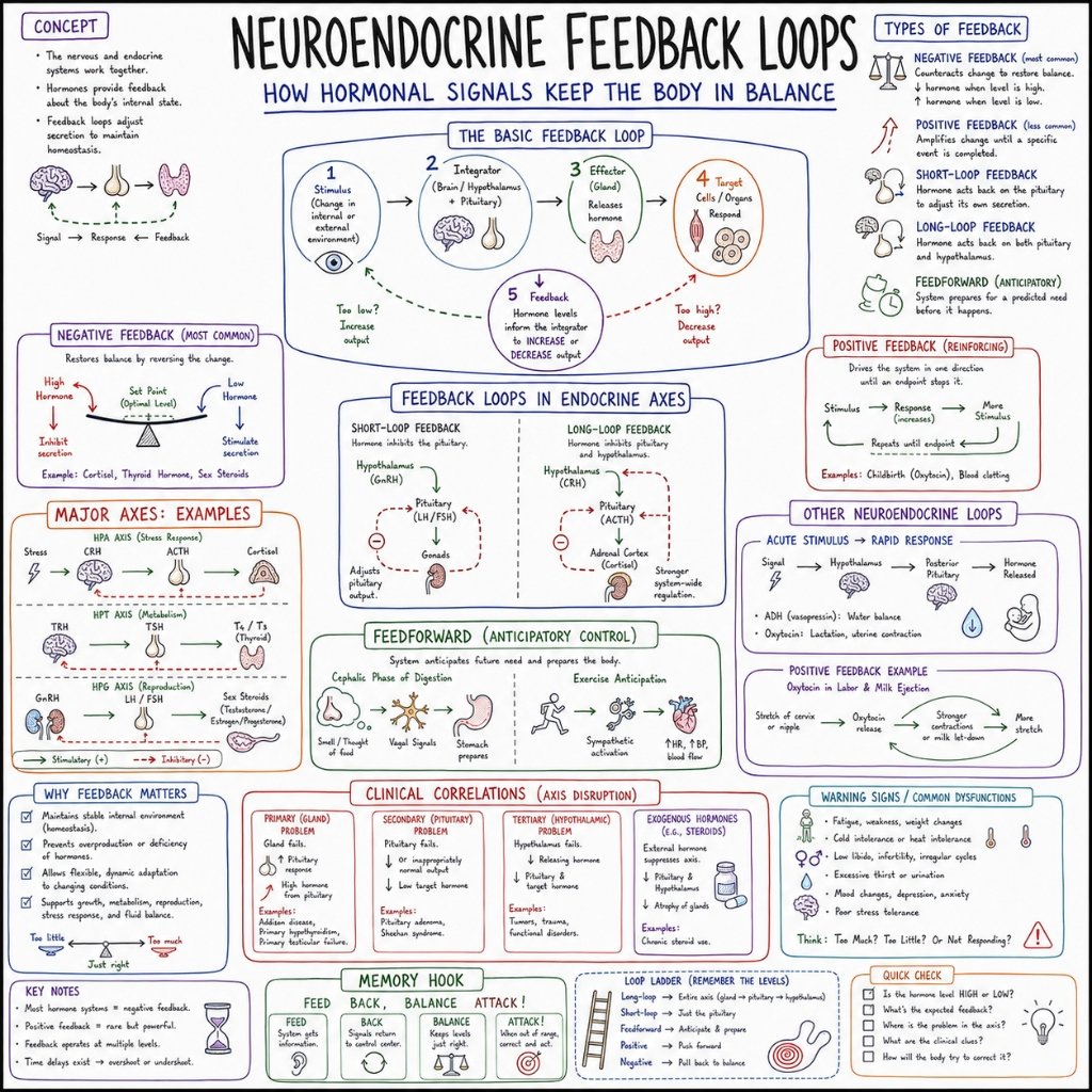 Neuroendocrine Feedback Loops